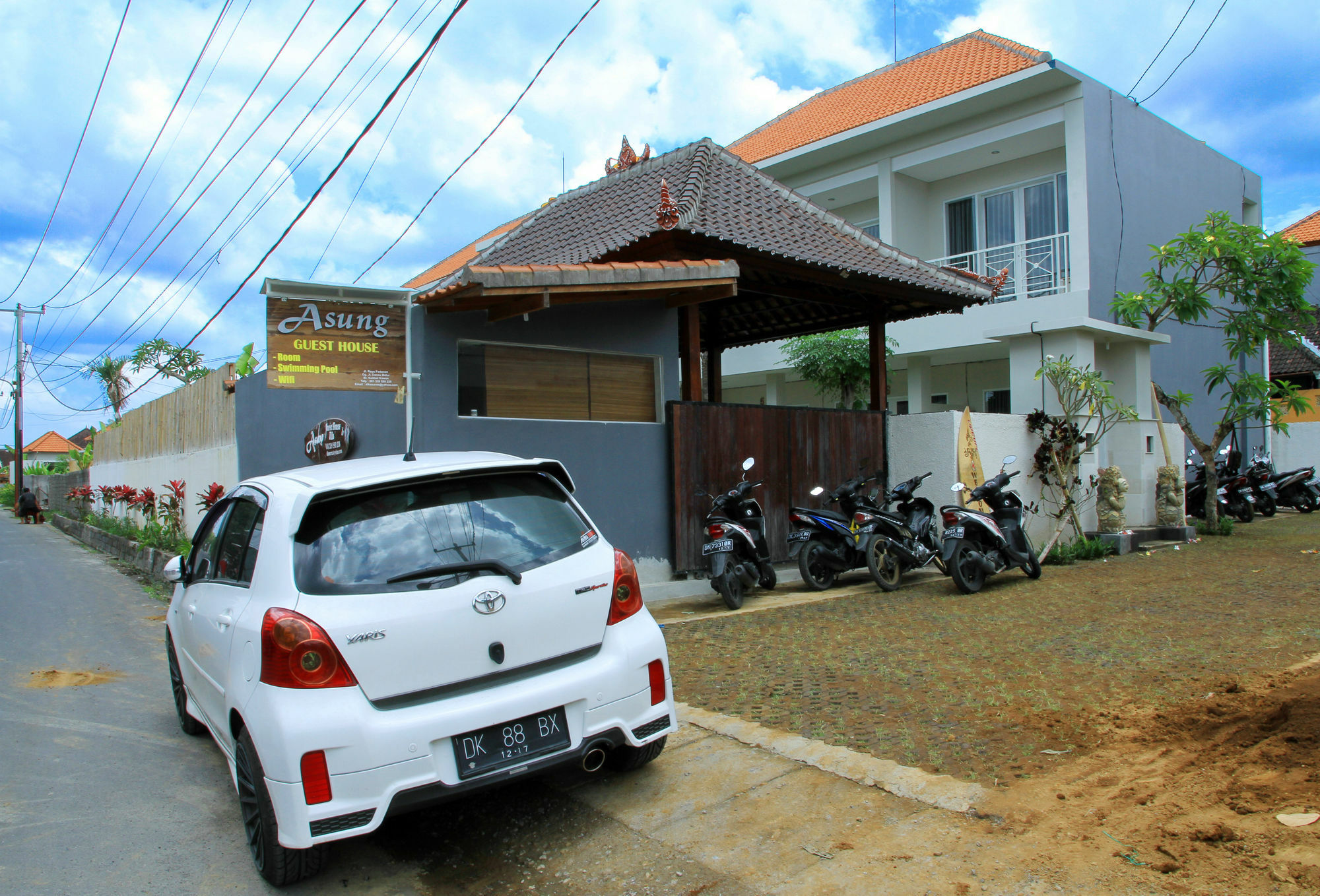 Asung Guesthouse Canggu  Ngoại thất bức ảnh